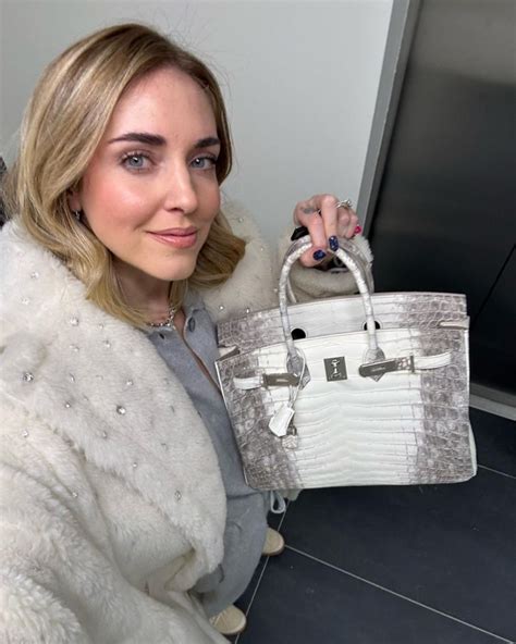 ferragni borsa hermes|Chiara Ferragni a St.Moritz con una delle borse più preziose del .